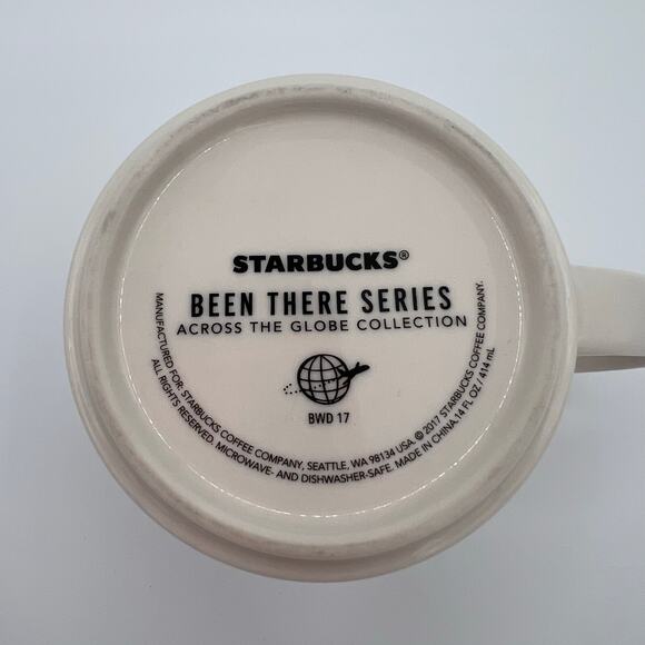 Starbucks 2017 Washington DC Been There Series Collection Cup Mug 14oz No Box - Picture 5 of 6